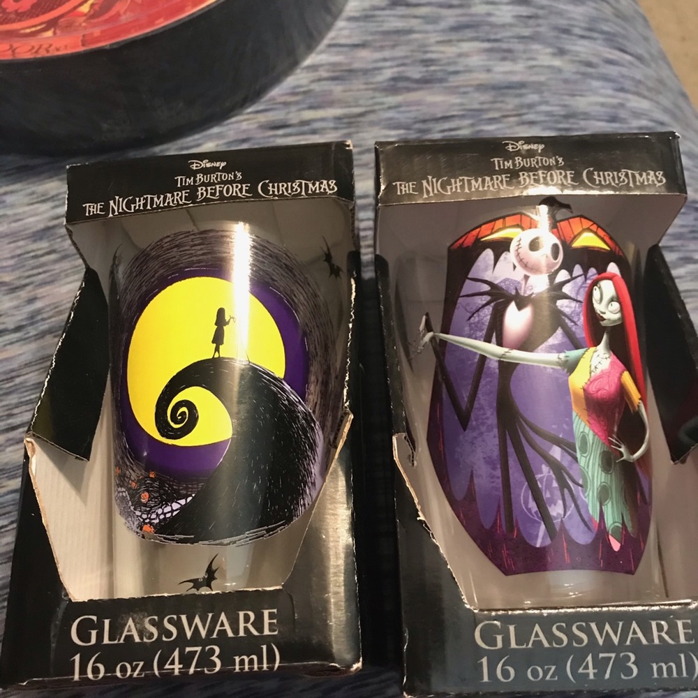 Nightmare before Christmas cups